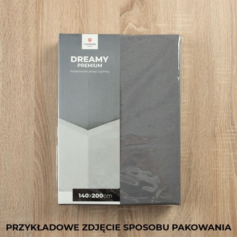 Prześcieradło jersey z gumką 90x200 cm kolor ciemny zielony Prześcieradło jersey z gumką 90x200 cm kolor ciemny zielony