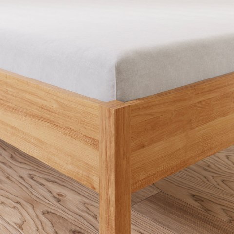 Prześcieradło jersey z gumką 140x200 cm kolor biały Prześcieradło jersey z gumką 140x200 cm kolor biały