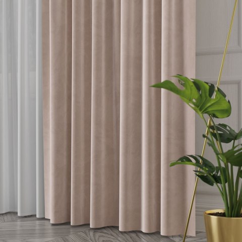 Tkanina dekoracyjna VELVET wysokość 280 cm kolor beżowy