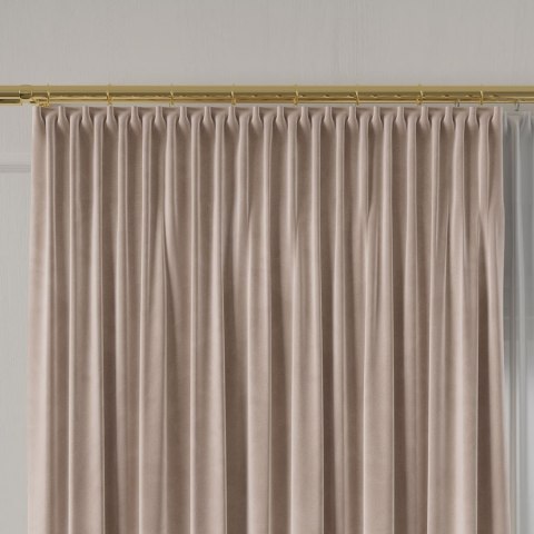 Tkanina dekoracyjna VELVET wysokość 280 cm kolor beżowy