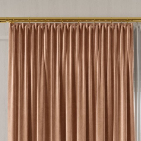 Tkanina dekoracyjna VELVET wysokość 280 cm kolor ciemny beżowy Tkanina dekoracyjna VELVET wysokość 280 cm kolor ciemny beżowy