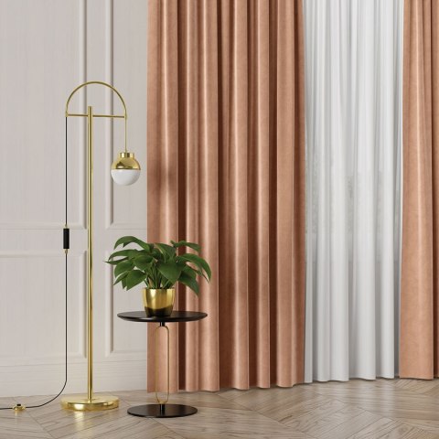Tkanina dekoracyjna VELVET wysokość 280 cm kolor ciemny beżowy Tkanina dekoracyjna VELVET wysokość 280 cm kolor ciemny beżowy