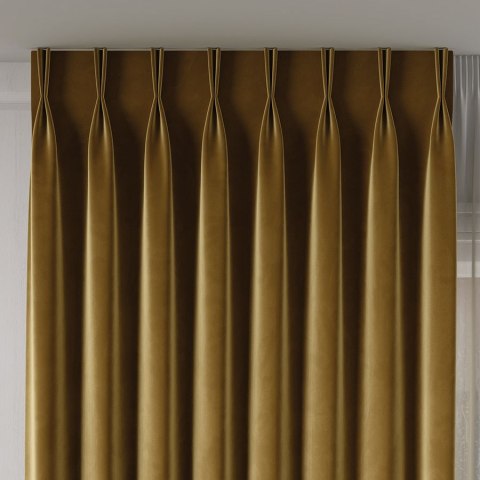 Tkanina dekoracyjna VELVET wysokość 280 cm kolor khaki