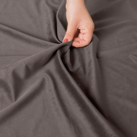 Tkanina dekoracyjna VELVET wysokość 280 cm kolor chłodny brązowy Tkanina dekoracyjna VELVET wysokość 280 cm kolor chłodny brązowy