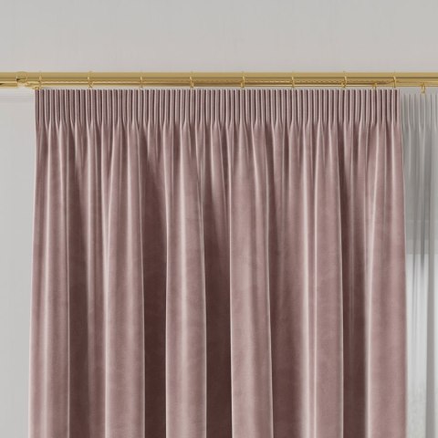 Tkanina dekoracyjna VELVET wysokość 280 cm kolor pastelowy fioletowy Tkanina dekoracyjna VELVET wysokość 280 cm kolor pastelowy fioletowy
