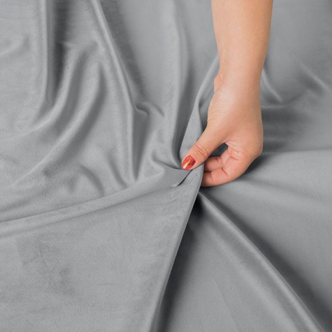 Tkanina dekoracyjna VELVET wysokość 280 cm kolor jasny szary