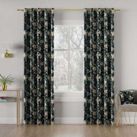 EMBRA Tkanina dekoracyjna VELVET, 150cm, kolor 001 petrol D00173/VEL/001/150000/1 EMBRA Tkanina dekoracyjna VELVET, 150cm, kolor 001 petrol D00173/VEL/001/150000/1