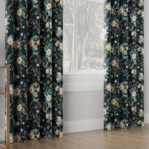 EMBRA Tkanina dekoracyjna VELVET, 150cm, kolor 001 petrol D00173/VEL/001/150000/1 EMBRA Tkanina dekoracyjna VELVET, 150cm, kolor 001 petrol D00173/VEL/001/150000/1