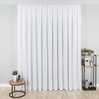 Firanka fantazyjna z ołowianką, wysokość 280cm, kolor 001 biały SILK00/OLO/001/000280/1