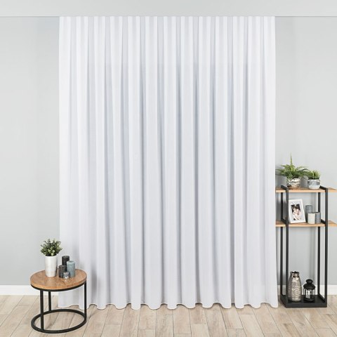 Firanka fantazyjna z ołowianką, wysokość 280cm, kolor 001 biały SILK00/OLO/001/000280/1 Firanka fantazyjna z ołowianką, wysokość 280cm, kolor 001 biały SILK00/OLO/001/000280/1