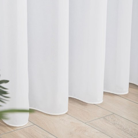 Firanka fantazyjna z ołowianką, wysokość 280cm, kolor 001 biały SILK00/OLO/001/000280/1 Firanka fantazyjna z ołowianką, wysokość 280cm, kolor 001 biały SILK00/OLO/001/000280/1