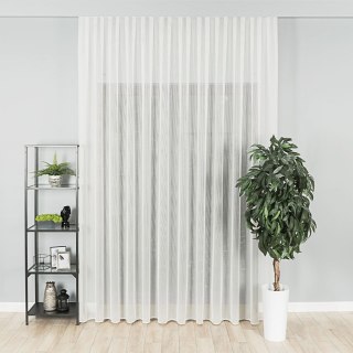 Firanka fantazyjna z ołowianką, wysokość 310cm, kolor 003 kremowy 001392/OLO/003/000310/1