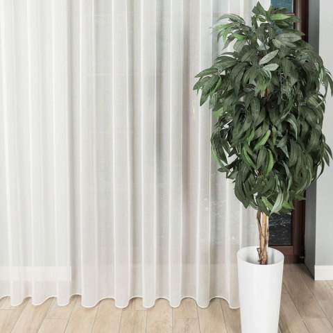 Firanka fantazyjna z ołowianką, wysokość 310cm, kolor 003 kremowy 001392/OLO/003/000310/1