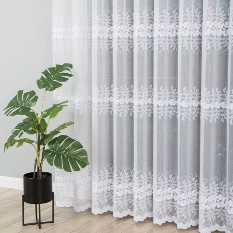 Firanka haftowana, wysokość 250cm, kolor 001 044796/433/001/000250/1 Firanka haftowana, wysokość 250cm, kolor 001 044796/433/001/000250/1