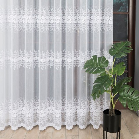 Firanka haftowana, wysokość 250cm, kolor 001 044796/433/001/000250/1 Firanka haftowana, wysokość 250cm, kolor 001 044796/433/001/000250/1
