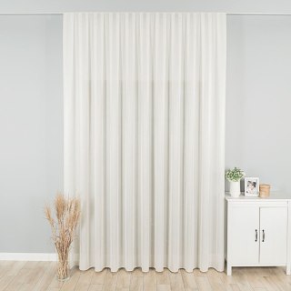 Firanka z ołowianką, wysokośc 320cm, kolor 004 kremowy 419060/OLO/004/000320/1