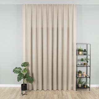 Firanka z ołowianką, wysokośc 320cm, kolor 006 beżowy 419060/OLO/006/000320/1