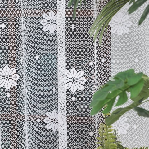 Firanka żakardowa ze wzorem po całości, wysokość 250cm, kolor 001 biały 779031/000/001/000250/1 Firanka żakardowa ze wzorem po całości, wysokość 250cm, kolor 001 biały 779031/000/001/000250/1