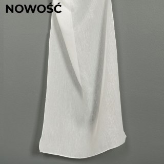 Firanka fantazyjna z ołowianką 318331 wysokość 300 cm kolor kremowy