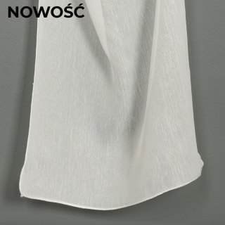 Firanka fantazyjna z ołowianką 318331 wysokość 300 cm kolor kremowy