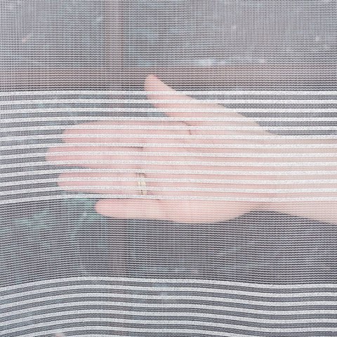 Firanka żakardowa z ołowianką 000326 wysokość 250 cm kolor biały