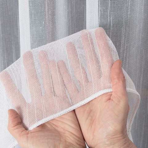 017968 Firana gotowa na taśmie z obciążnikiem, szerokość 420 x wysokość 250, kolor 001 017968/FGT/001/420250/1 017968 Firana gotowa na taśmie z obciążnikiem, szerokość 420 x wysokość 250, kolor 001 017968/FGT/001/420250/1