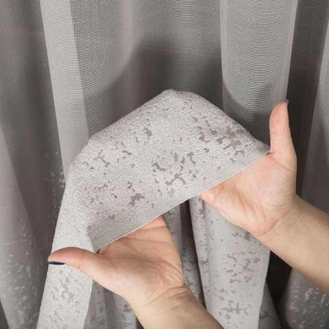 057639 Firana gotowa na taśmie, szerokość 420 x wysokość 250, kolor 023 szary 057639/FGT/023/420250/1 057639 Firana gotowa na taśmie, szerokość 420 x wysokość 250, kolor 023 szary 057639/FGT/023/420250/1