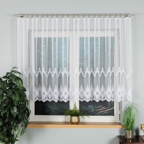 Firanka, wysokość 120cm, kolor 001 biały 241750/885/001/000120/1