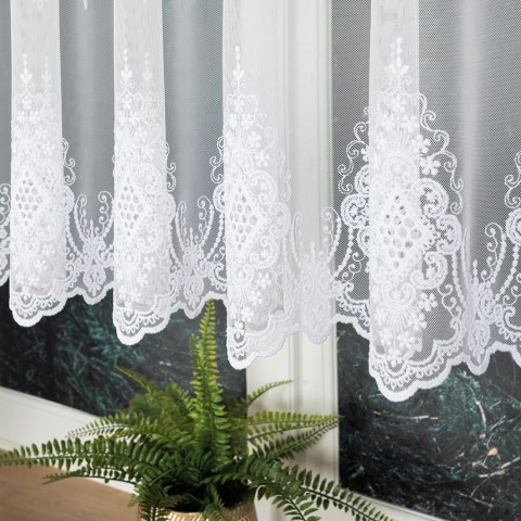 Firanka, wysokość 120cm, kolor 001 biały 241750/885/001/000120/1