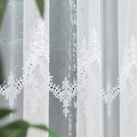 Firanka, wysokość 120cm, kolor 001 biały 241750/885/001/000120/1