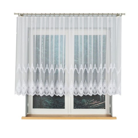 Firanka, wysokość 120cm, kolor 001 biały 241750/885/001/000120/1