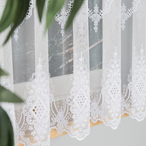 Firanka, wysokość 160cm, kolor 001 biały 241750/885/001/000160/1