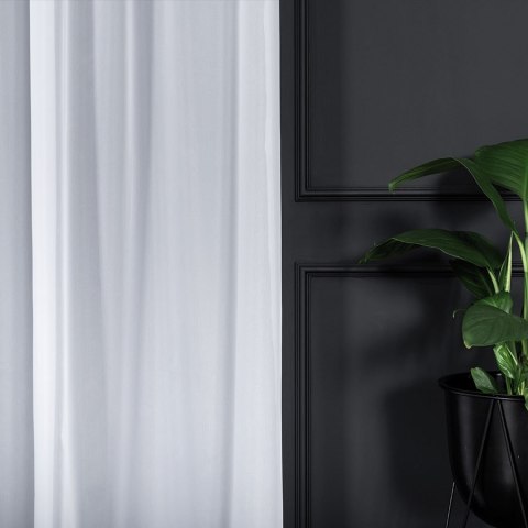 VOILE Firana gotowa na fleksach z obciążnikiem, szerokość 210 x wysokość 270, kolor 001 śnieżnobiały VOILE0/FGF/001/210270/1 VOILE Firana gotowa na fleksach z obciążnikiem, szerokość 210 x wysokość 270, kolor 001 śnieżnobiały VOILE0/FGF/001/210270/1