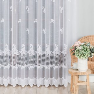 Firanka żakardowa, wysokość 250cm, kolor 001 648229/000/001/000250/1
