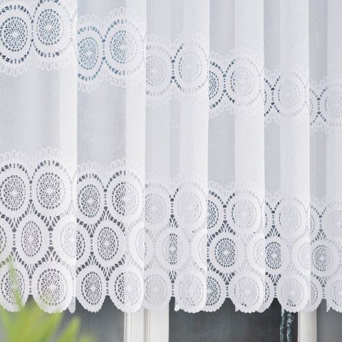 Firanka, wysokość 120cm, kolor 001 biały 018535/000/001/000120/1 Firanka, wysokość 120cm, kolor 001 biały 018535/000/001/000120/1