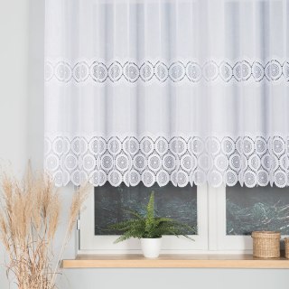 Firanka, wysokość 130cm, kolor 001 biały 018535/000/001/000130/1