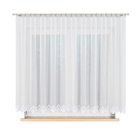 Firanka, wysokość 150cm, kolor 001 biały 123592/768/001/000150/1 Firanka, wysokość 150cm, kolor 001 biały 123592/768/001/000150/1