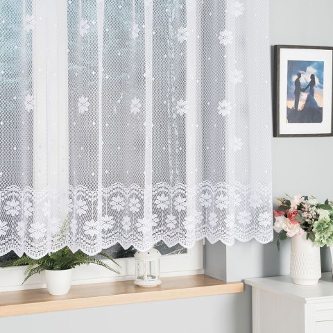 Firanka żakardowa ze wzorem po całości, wysokość 140cm, kolor 001 biały 779031/000/001/000140/1 Firanka żakardowa ze wzorem po całości, wysokość 140cm, kolor 001 biały 779031/000/001/000140/1