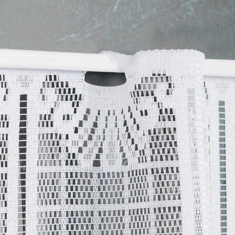 Firanka żakardowa panelowa, wysokość 100cm, kolor 001 biały 605101/000/001/000100/1 Firanka żakardowa panelowa, wysokość 100cm, kolor 001 biały 605101/000/001/000100/1