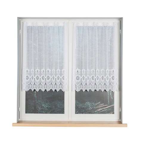 Firanka żakardowa panelowa, wysokość 100cm, kolor 001 biały 605101/000/001/000100/1 Firanka żakardowa panelowa, wysokość 100cm, kolor 001 biały 605101/000/001/000100/1