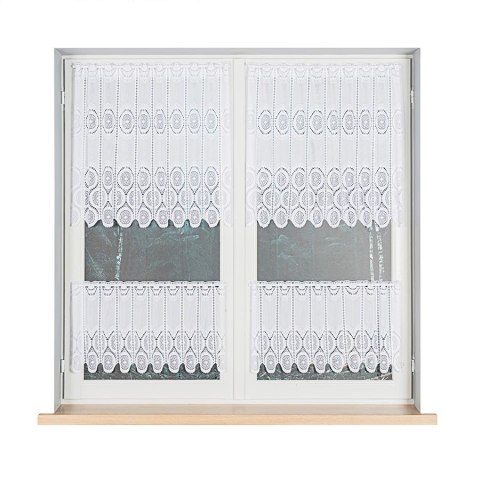 Zazdrostka żakardowa panelowa, wysokość 70cm, kolor 001 biały 018535/000/001/000070/1 Zazdrostka żakardowa panelowa, wysokość 70cm, kolor 001 biały 018535/000/001/000070/1