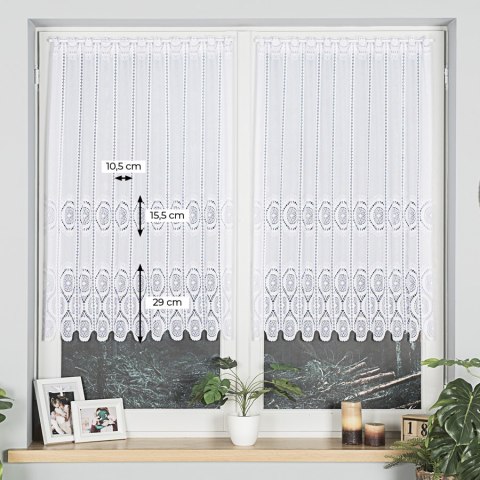 Firanka, wysokość 100cm, kolor 001 biały 018535/000/001/000100/1