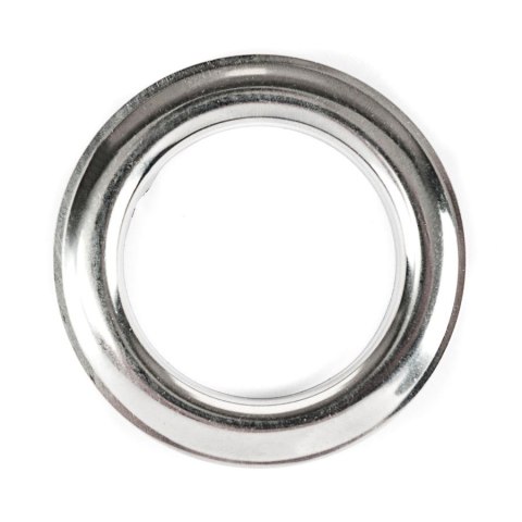 Przelotka metalowa, śr wew 40mm zewn. 60mm, kolor srebro chrom 023 - pod tkaniny PRZELO/MET/T23/004004/1 Przelotka metalowa, śr wew 40mm zewn. 60mm, kolor srebro chrom 023 - pod tkaniny PRZELO/MET/T23/004004/1