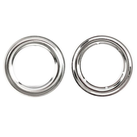 Przelotka metalowa, śr wew 40mm zewn. 60mm, kolor srebro chrom 023 - pod tkaniny PRZELO/MET/T23/004004/1 Przelotka metalowa, śr wew 40mm zewn. 60mm, kolor srebro chrom 023 - pod tkaniny PRZELO/MET/T23/004004/1