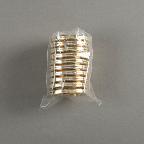 Przelotka plastikowa Uniwersalna, 10szt.,śr wew 35,5mm zewn. 57,5mm, kolor złoto antyczne 032 PRZELO/PLA/032/004004/1 Przelotka plastikowa Uniwersalna, 10szt.,śr wew 35,5mm zewn. 57,5mm, kolor złoto antyczne 032 PRZELO/PLA/032/004004/1