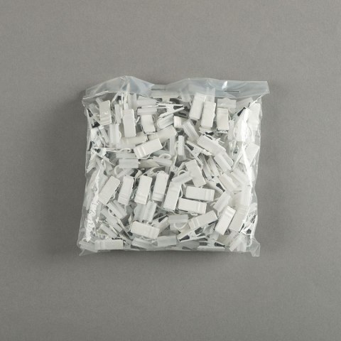 Żabka metalowa ze ślizgiem 100 szt., kolor biały 010 ZABKAM/0WS/010/000000/1 Żabka metalowa ze ślizgiem 100 szt., kolor biały 010 ZABKAM/0WS/010/000000/1