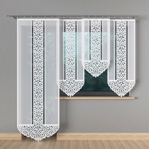 ANNA Panel żakardowy, szerokość 90 x wysokość 250cm, kolor 001 biały ANNA00/POL/001/000253/1 ANNA Panel żakardowy, szerokość 90 x wysokość 250cm, kolor 001 biały ANNA00/POL/001/000253/1