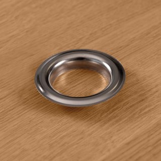 Przelotka metalowa, niski kołnierz SN, śr wew 40mm zewn. 62mm, kolor srebro chrom 023 PRZELO/MET/023/040009/1