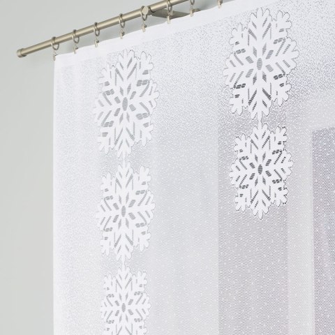 GERTRUDA Panel żakardowy gotowy, szerokość 250 x wysokość 160cm, kolor 001 biały 019415/PBL/001/250160/1 GERTRUDA Panel żakardowy gotowy, szerokość 250 x wysokość 160cm, kolor 001 biały 019415/PBL/001/250160/1