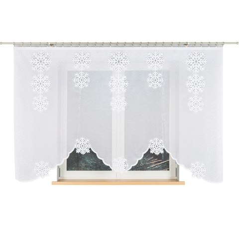 GERTRUDA Panel żakardowy gotowy, szerokość 250 x wysokość 160cm, kolor 001 biały 019415/PBL/001/250160/1 GERTRUDA Panel żakardowy gotowy, szerokość 250 x wysokość 160cm, kolor 001 biały 019415/PBL/001/250160/1
